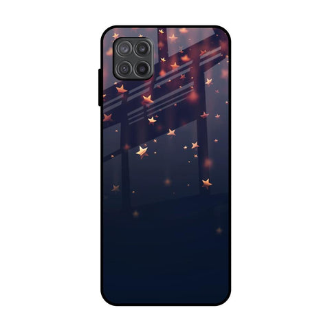 Falling Stars Samsung Galaxy M12 Glass Back Cover Online