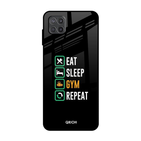 Daily Routine Samsung Galaxy M12 Glass Back Cover Online