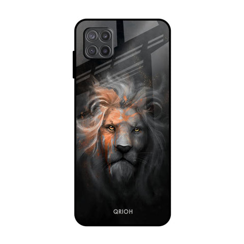 Devil Lion Samsung Galaxy M12 Glass Back Cover Online