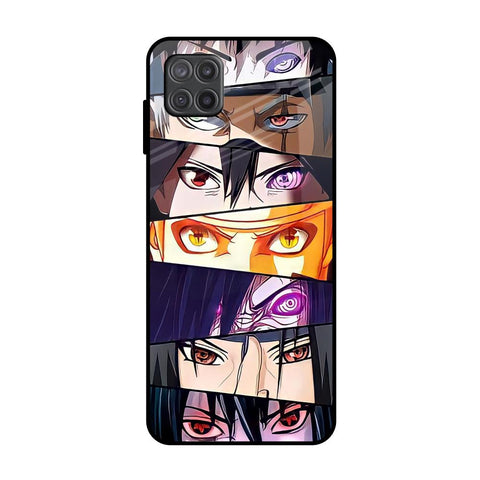 Anime Eyes Samsung Galaxy M12 Glass Back Cover Online