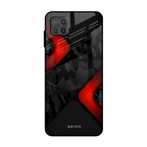 Modern Camo Abstract Samsung Galaxy M12 Glass Back Cover Online