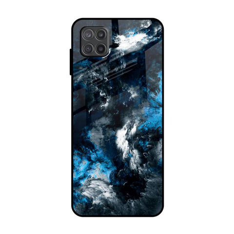 Cloudy Dust Samsung Galaxy M12 Glass Back Cover Online
