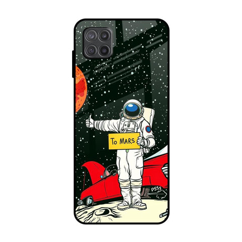 Astronaut on Mars Samsung Galaxy M12 Glass Back Cover Online