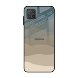 Abstract Mountain Pattern Samsung Galaxy M12 Glass Back Cover Online