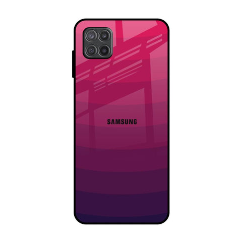 Wavy Pink Pattern Samsung Galaxy M12 Glass Back Cover Online