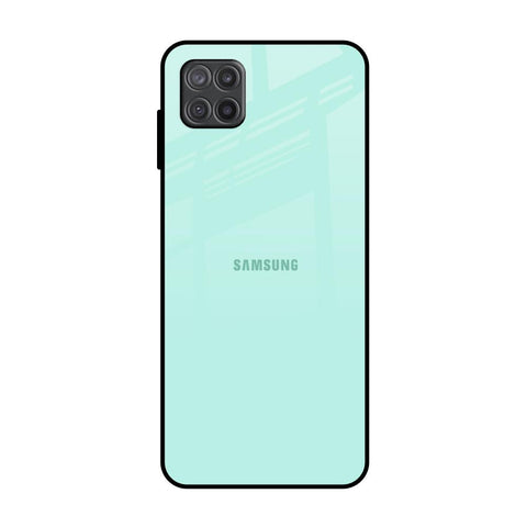 Teal Samsung Galaxy M12 Glass Back Cover Online