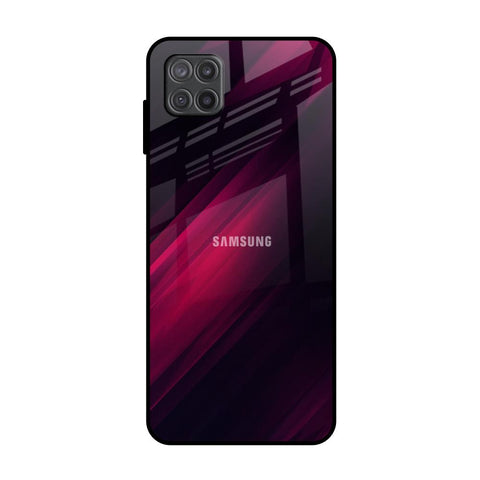 Razor Black Samsung Galaxy M12 Glass Back Cover Online