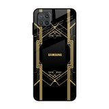 Sacred Logo Samsung Galaxy M12 Glass Back Cover Online