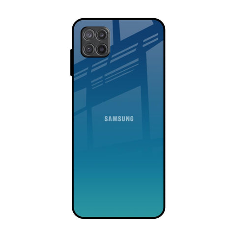 Celestial Blue Samsung Galaxy M12 Glass Back Cover Online