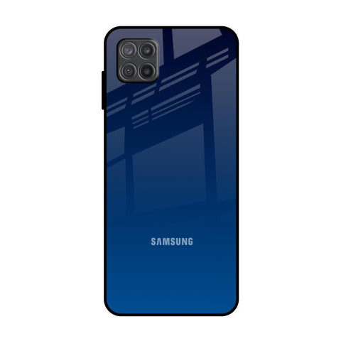 Very Blue Samsung Galaxy M12 Glass Back Cover Online
