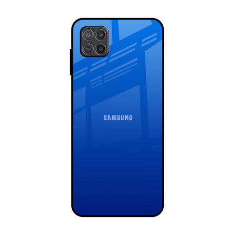 Egyptian Blue Samsung Galaxy M12 Glass Back Cover Online