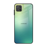 Dusty Green Samsung Galaxy M12 Glass Back Cover Online