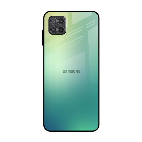 Dusty Green Samsung Galaxy M12 Glass Back Cover Online