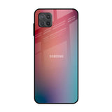 Dusty Multi Gradient Samsung Galaxy M12 Glass Back Cover Online