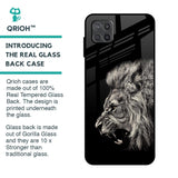 Brave Lion Glass Case for Samsung Galaxy M12