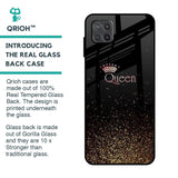 I Am The Queen Glass Case for Samsung Galaxy M12