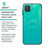 Cuba Blue Glass Case For Samsung Galaxy M12