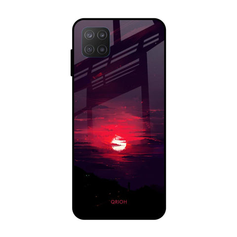 Morning Red Sky Samsung Galaxy M12 Glass Cases & Covers Online