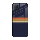 Tricolor Stripes Samsung Galaxy M12 Glass Cases & Covers Online