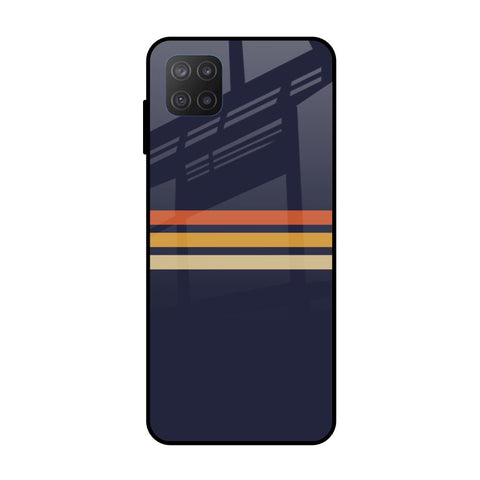 Tricolor Stripes Samsung Galaxy M12 Glass Cases & Covers Online