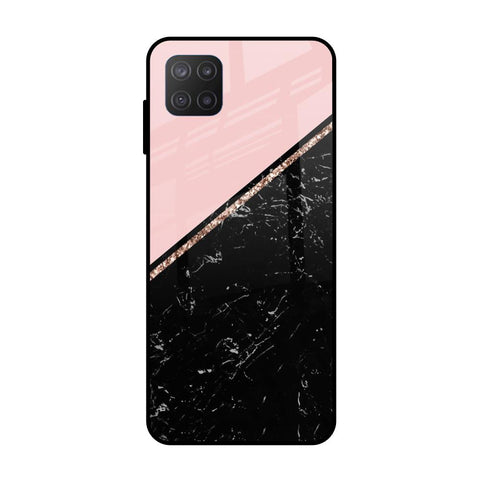 Marble Texture Pink Samsung Galaxy M12 Glass Cases & Covers Online