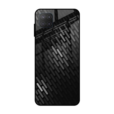 Dark Abstract Pattern Samsung Galaxy M12 Glass Cases & Covers Online