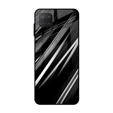 Black & Grey Gradient Samsung Galaxy M12 Glass Cases & Covers Online