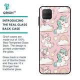 Balloon Unicorn Glass case for Samsung Galaxy M12