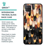 Bronze Abstract Glass Case for Samsung Galaxy M12