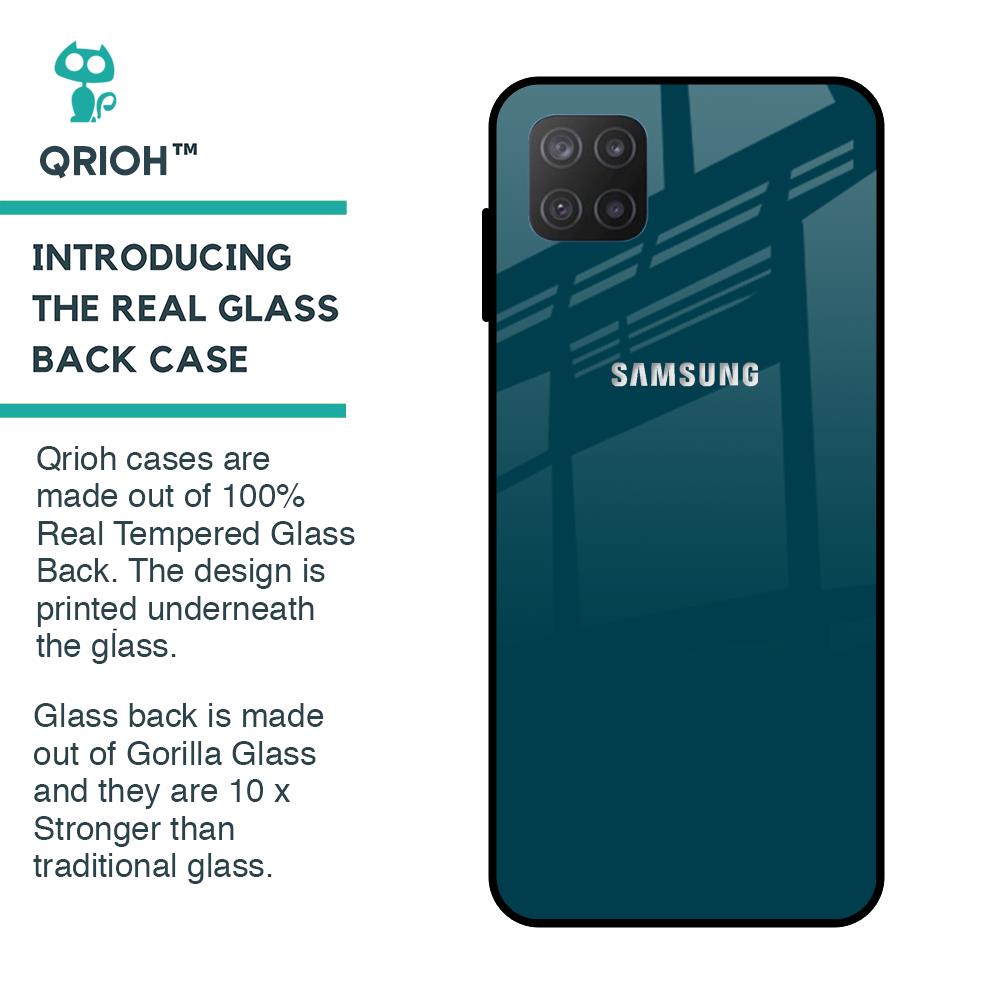 Emerald Glass Case for Samsung Galaxy M12
