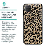 Leopard Seamless Glass Case For Samsung Galaxy M12