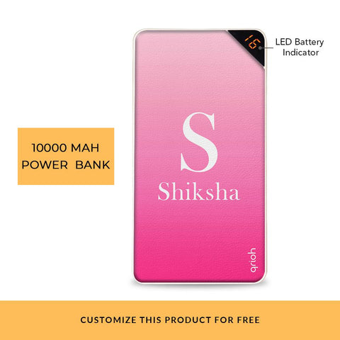 Flush Ombre Customized Power Bank