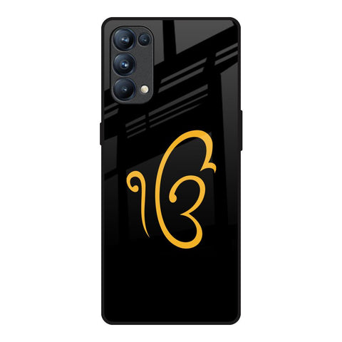 Luxury Fashion Initial Oppo Reno5 Pro Glass Back Cover Online