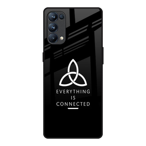 Everything Is Connected Oppo Reno5 Pro Glass Back Cover Online