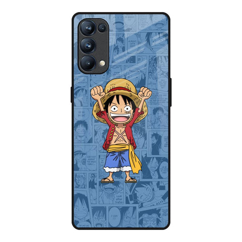 Chubby Anime Oppo Reno5 Pro Glass Back Cover Online