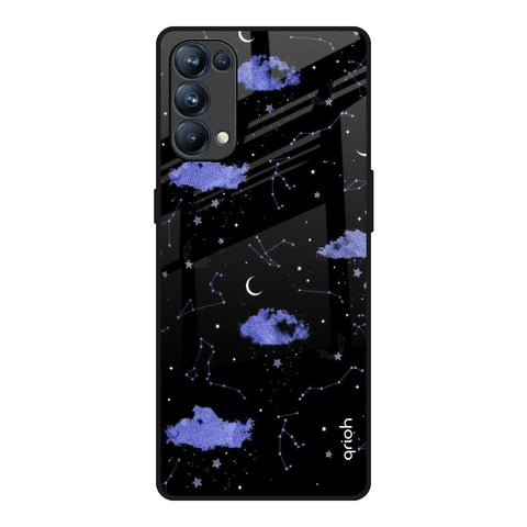 Constellations Oppo Reno5 Pro Glass Back Cover Online