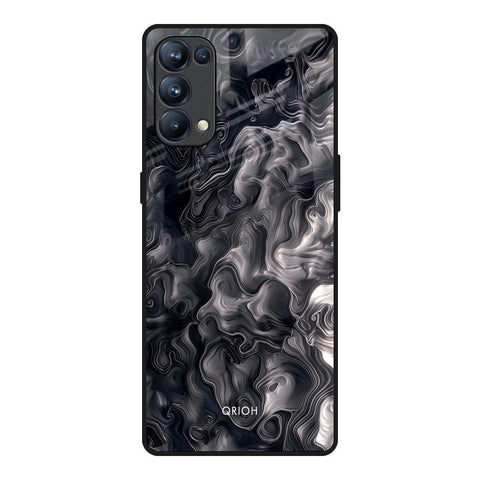 Cryptic Smoke Oppo Reno5 Pro Glass Back Cover Online
