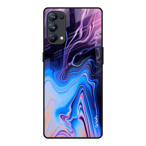 Psychic Texture Oppo Reno5 Pro Glass Back Cover Online
