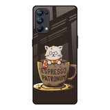 Tea With Kitty Oppo Reno5 Pro Glass Back Cover Online