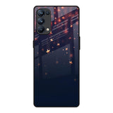 Falling Stars Oppo Reno5 Pro Glass Back Cover Online