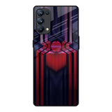 Super Art Logo Oppo Reno5 Pro Glass Back Cover Online