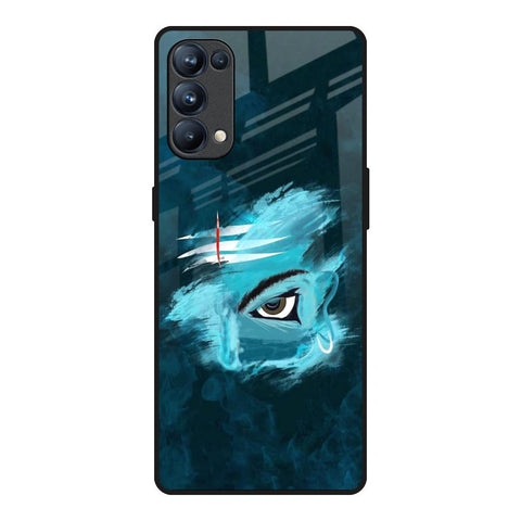 Power Of Trinetra Oppo Reno5 Pro Glass Back Cover Online