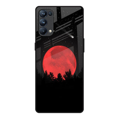 Moonlight Aesthetic Oppo Reno5 Pro Glass Back Cover Online