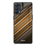 Diagonal Slash Pattern Oppo Reno5 Pro Glass Back Cover Online