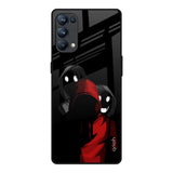 Shadow Character Oppo Reno5 Pro Glass Back Cover Online