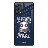 Struggling Panda Oppo Reno5 Pro Glass Back Cover Online