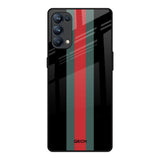 Vertical Stripes Oppo Reno5 Pro Glass Back Cover Online