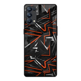 Vector Art Oppo Reno5 Pro Glass Back Cover Online