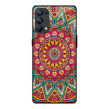 Elegant Mandala Oppo Reno5 Pro Glass Back Cover Online