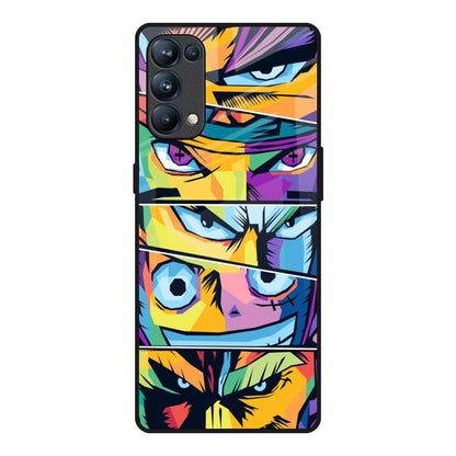 Anime Legends Oppo Reno5 Pro Glass Back Cover Online